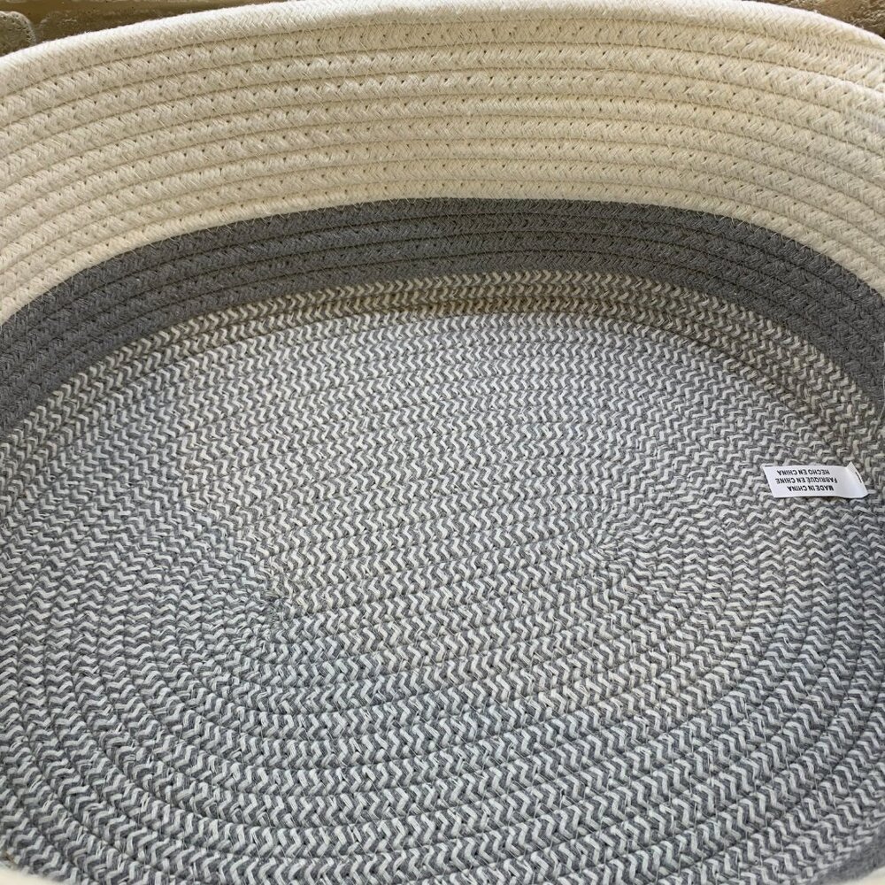 Rope Cotton Basket - NWOT - Picture 3 of 5